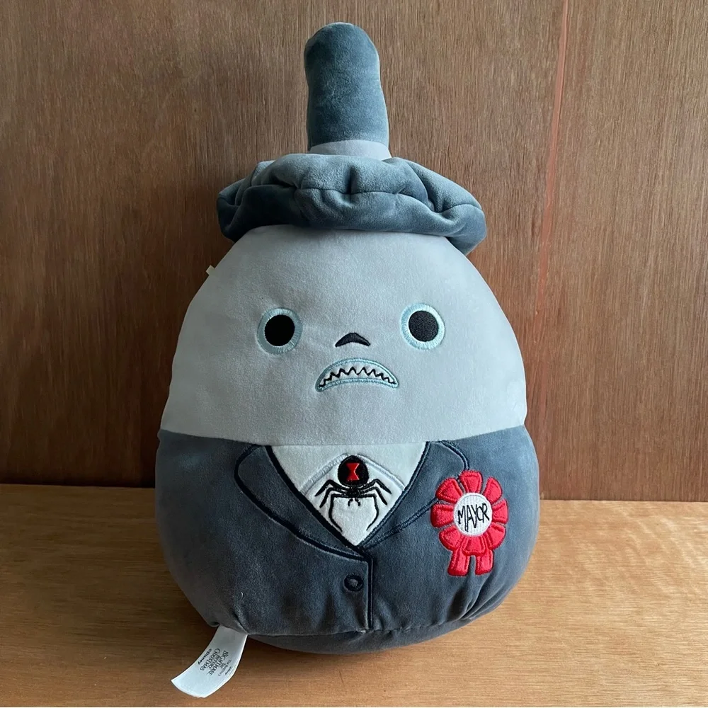 Squishmallows Disney nightmare before Christmas‎ mayor plush two-faced holiday